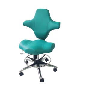 Chaise d'hôpital en cuir, éponge haute densité, confortable, réglable en hauteur, chaise d'examen médical - Product Image 1