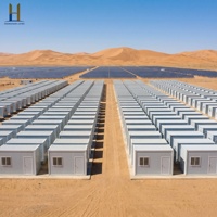Maison modulaire portable de 20 pieds pour les travailleurs de la construction, logement temporaire