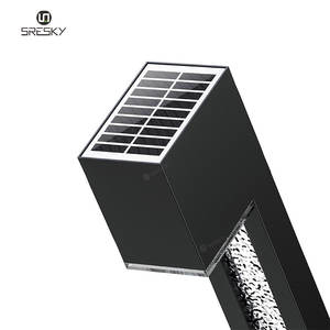 Lámparas solares impermeables con diseño único para jardín - Product Image 2