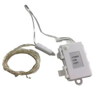 Guirnalda de luces LED con batería para Navidad, ramo de luces de alambre de cobre, caja de regalo - Product Image 4