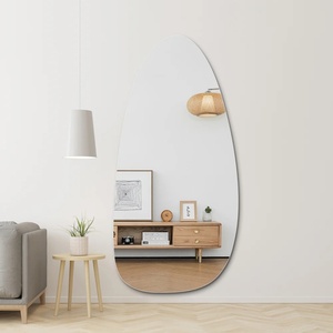 Large <b>Silver</b> <b>Mirror</b>, Sheet <b>Mirror</b> with Traditional Style. Decorative <b>Mirrors</b> for Hotels and Dance Halls, Aluminum Frameless - Product Image 6