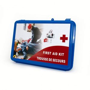 Boîte d'urgence pratique à main, en plastique, avec trousse de premiers soins portable pour la maison, personnalisable - Product Image 4