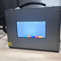Machine de marquage laser à fibre portative à refroidissement par air, vente directe usine, pour gravure sur métal, idéale pour les petites entreprises