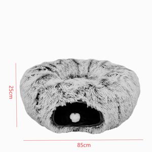 Cozy Cave Nest Cama interior para mascotas Dormir profundamente Comodidad Invierno Cat Mat Cesta Pequeña casa para perros con productos Tubos y túneles Cama Gato - Product Image 6