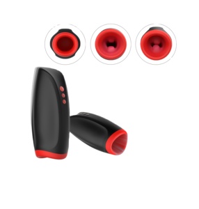 Juguetes sexuales para masturbadores masculinos adultos bomba de pene con 6 modos de succión y 10 modos de vibración - Product Image 2