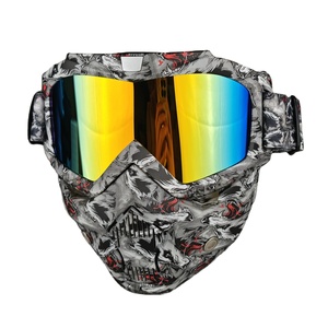 Gafas Deportivas para Motocicleta con Protección Facial y Lentes <span class=keywords><strong>de</strong></span> PC con Protección UV, Resistentes al Viento, con Marco Completo <span class=keywords><strong>de</strong></span> TPU, para Hombres y Mujeres, para Ciclismo - Product Image 1