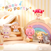 Nouvelles figurines d'anime 100 % originales de la série Amlls Mask Party, boîte mystère, figurines Amlls pour décoration de bureau de collection