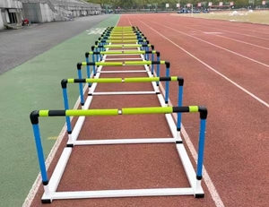 Hurdles en acier réglables conformes aux normes de l'IAAF pour l'entraînement et la compétition - Product Image 3