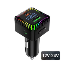 LS Lecteur MP3 Bluetooth portable universel pour voiture avec chargeur de téléphone et lumière LED, idéal pour la lecture de musique – Meilleures ventes