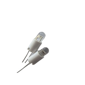 Nouvelles ampoules LED bi-pin AC 12V 3mm 4mm 5mm blanc froid avec garantie d'un an, compatibles avec de nombreux récepteurs audio stéréo vintage - Product Image 1