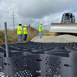 Géocell <span class=keywords><strong>en</strong></span> HDPE <span class=keywords><strong>en</strong></span> <span class=keywords><strong>nid</strong></span> <span class=keywords><strong>d</strong></span>'<span class=keywords><strong>abeille</strong></span> pour le renforcement des allées, stabilisateur de <span class=keywords><strong>gravier</strong></span> pour routes, grille de stabilisation, mur de soutènement, talus - Product Image 2