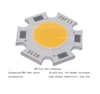 LED personnalisée 3W 5W 7W 9V COB Blanc Chaud 2700k 3000K Blanc 6000K 6500K Cob Led Pour MR16 GU10 MR11 PAR Lumière