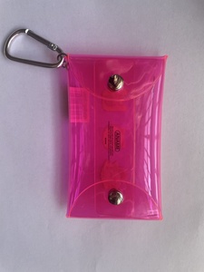 Sanrio Kuromi Dễ Thương Trong Suốt Sinh Viên Trang Điểm Túi Với Không Thấm Nước PVC Lót Dây Kéo Đóng Cửa Ngắn Ví Cho Cô Gái - Product Image 4