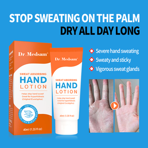 OEM/ODM marca privada manos <span class=keywords><strong>pies</strong></span> loción antitranspirante suave <span class=keywords><strong>sudor</strong></span> piel fábrica mano loción para el <span class=keywords><strong>sudor</strong></span> - Product Image 2