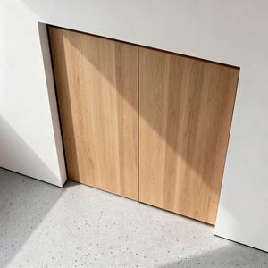 Kit de quincaillerie pour porte coulissante invisible WEKIS, système de fermeture douce, accessoires pour porte de grange en aluminium et acier, pour application en chambre à coucher - Product Image 6