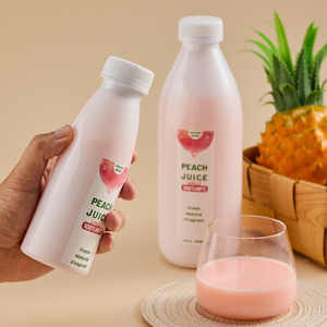 <span class=keywords><strong>330ml</strong></span> 850ml Trắng Pet nhựa chai nước trái cây vít cap xách tay tùy chỉnh cho trà Soda nước Tequila thực phẩm đóng gói màn hình Màn hình - Product Image 3