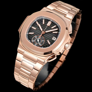 Novo Relógio Masculino PP 5980 18K Ultra-fino com Movimento Automático, Multifuncional para Negócios e Esportes - Product Image 3