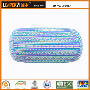 Oreiller en rouleau cylindrique confortable microbilles gelée haricot lit Tube coussin <span class=keywords><strong>tête</strong></span> dos soutien granulés oreiller - Product Image 4