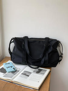 Sac fourre-tout moderne pour femme 2025 – Style coréen tendance, sac de voyage étanche en PU avec fermeture éclair et compartiment dédié pour ordinateur portable - Product Image 6