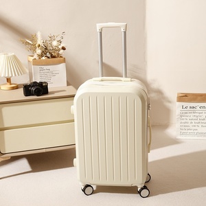 Maleta <span class=keywords><strong>de</strong></span> <span class=keywords><strong>Viaje</strong></span> <span class=keywords><strong>de</strong></span> 20-24 Pulgadas, Estilo Moderno, Ligera y Duradera, <span class=keywords><strong>de</strong></span> Poliéster, con Ruedas Universales y Candado <span class=keywords><strong>de</strong></span> Combinación para <span class=keywords><strong>Mujer</strong></span> - Product Image 1