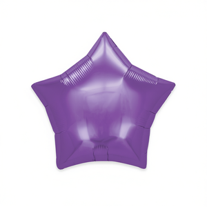Party Love Foil Star <b>Balloon</b> Purple 19 Inch Metallic Party <b>Decoration</b> Birthday Kids - Product Image 1