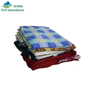 used bed sheet cottonbed cover second hand bed sack used clothes beddings for family