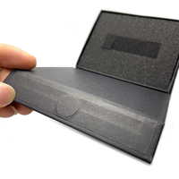 Grand carton en papier rigide mat de luxe avec logo personnalisé de qualité supérieure emballage de boîte-cadeau pliable vide blanc à fermeture magnétique