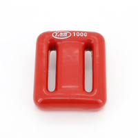 Poids de plongée Scuba en vinyle rouge pour sports de plein air, équipement de plongée en gros, poids de ceinture de haute qualité de 0,5 kg à 4,0 kg