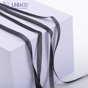 Vendita calda bianco doppio nastro elastico nastro elastico Lace nastro indumento accessori