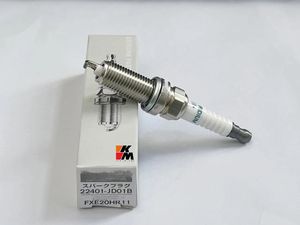 <span class=keywords><strong>KM</strong></span> PREMIUM AUTO PARTS Bujía de platino de iridio doble 22401-JD01B FXE20HR11 apta para <span class=keywords><strong>Nissan</strong></span> - Product Image 2
