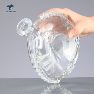 500Ml À La Main Belle Graver <span class=keywords><strong>Brandy</strong></span> XO Bouteilles D'<span class=keywords><strong>alcool</strong></span> Avec Capuchon en Polymère - Product Image 2