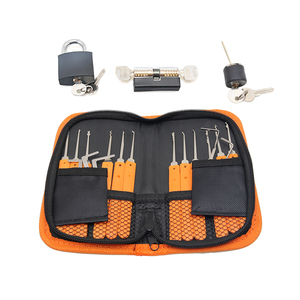 Miễn phí 3PC trong suốt ổ khóa 20PC hỗn hợp khóa Pick Set Công cụ dân sự cho thực hành Thợ Khóa Công Cụ Nguồn cung cấp DIY dụng cụ cầm tay phần cứng - Product Image 1