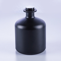 Grand flacon diffuseur de roseaux en verre parfumé vide de 500 ml avec bouchon