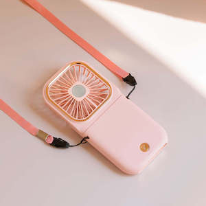Customer Choice Gift <b>Box</b> Portable Air <b>Cooling</b> Fan Battery Portable Usb Fan White Mini Portable Pocket Fan - Product Image 1