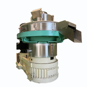 Derniers modèles de granulés de bois Ligne de production de granulés de bois Machine de fabrication de granulés de biomasse avec filière en anneau - Product Image 5