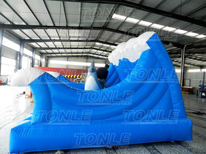 Tiburón mecánico inflable personalizado, juguete inflable de cabeza de martillo, para la venta - Product Image 5
