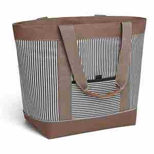 Custom Logo Heavy Duty Insulated Tote Beach <b>Beer</b> Cooler Bag Insulated Reusable Grocery Bag - Product Image 3