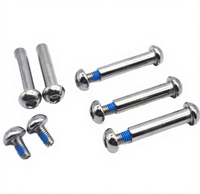 NXF ASTM A36/A36M acier doux/à faible teneur en carbone Grade4.8-10.9 diamètre M3-20 vis nickelée d'acier au carbone Length4-400