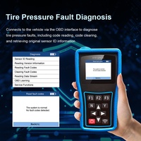 Herramienta de Programación TPMS Careud XTP-SP820 de Alto Rendimiento con Sensores Digitales Programables Universales, Monitoreo de Presión, Compatible con OBD