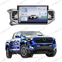 Radio Mobil Android Auto ACARDASH 14.6" Layar Sentuh LCD, CarPlay, Navigasi GPS, WiFi Terintegrasi untuk Toyota Tacoma 2015-2022 Warna Silver