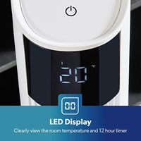 Ventilateur de refroidissement d'air numérique électrique avec réservoir d'eau de 2 L, boîte à glace, télécommande et Wi-Fi pour usage domestique et hôtelier