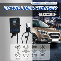 Stasiun Pengisian Daya AC Wallbox EV 7KW untuk Lantai, Dilengkapi Layar Tunggal, Cocok untuk Rumah, Komunitas, dan Tempat Parkir