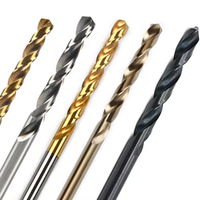 Jeu de forets hélicoïdaux en acier rapide pour machines-outils CNC, tige droite, finition aluminium, usage industriel pour le perçage du métal Yangdong