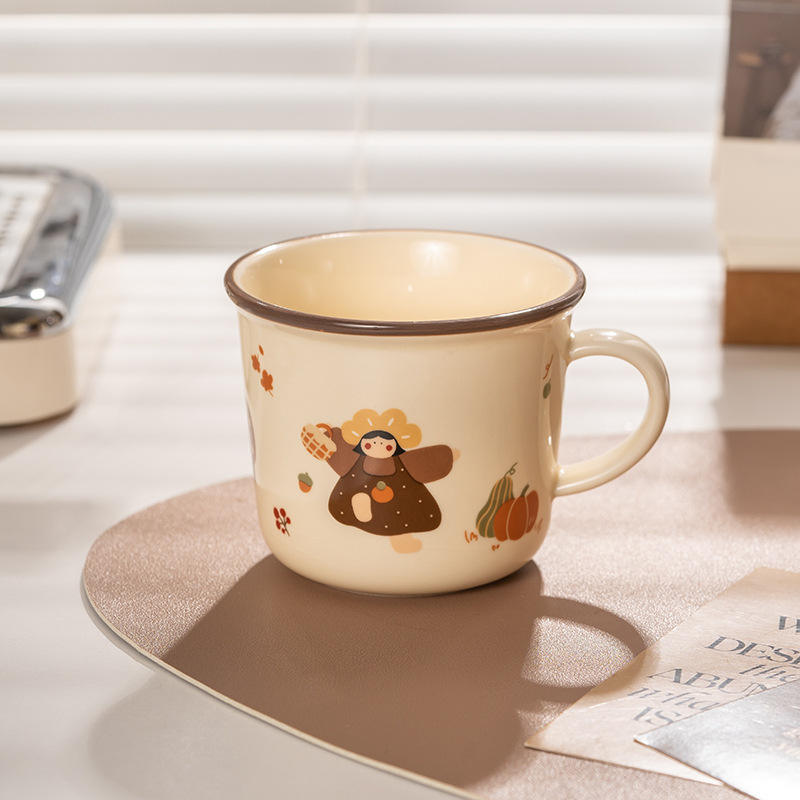 Tasse sœur couleur crème