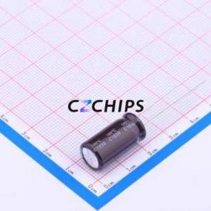 UCY2W100MPD ตัวเก็บประจุอลูมิเนียมอิเล็กโทรไลติกผ่านรู D10xL20mm 10uF 20% 450V 135mA-120Hz - Product Image 2