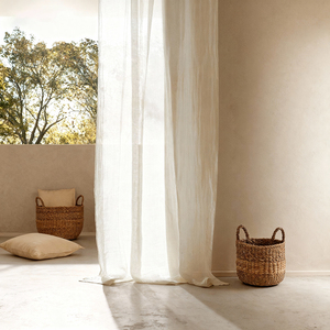 Tissu de <span class=keywords><strong>rideau</strong></span> transparent écologique en polyester 100% résistant aux UV pour baies vitrées, tissu de <span class=keywords><strong>rideau</strong></span> transparent texturé pour une fenêtre élégante - Product Image 3