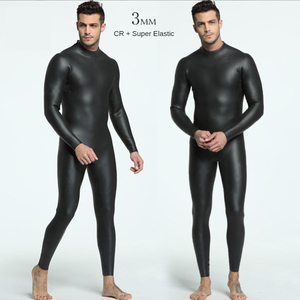 Camisa de baño de tela de cuero 3Mm neopreno Cr suave luz suave piel traje húmedo manga larga surf natación traje de neopreno - Product Image 6