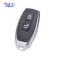Télécommande universelle YET027 à code tournant pour porte de garage 433 MHz, en métal, 1/2/3/4 boutons, étanche avec indicateur LED pour volet roulant