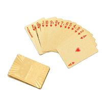 Jeu de poker personnalisé Bleu noyau plastique PVC étanche Positions d'impression Couple Sexy Posi 54 Deck Set Dubai Gold Cartes à jouer