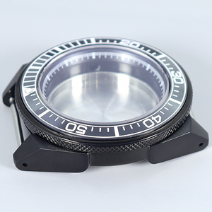 Cajas de Reloj de Acero Inoxidable 316L Modificadas para Buceo, Cristal de Zafiro para Movimiento Seiko Samurai NH35/36/34, Esfera de 28.5mm, Color Negro - Product Image 3